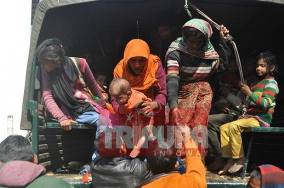 Increasing Rohingyasâ€™ entry into Tripura : Bangladesh denied to take 31 stranded Rohingya refugees, brought into Tripura